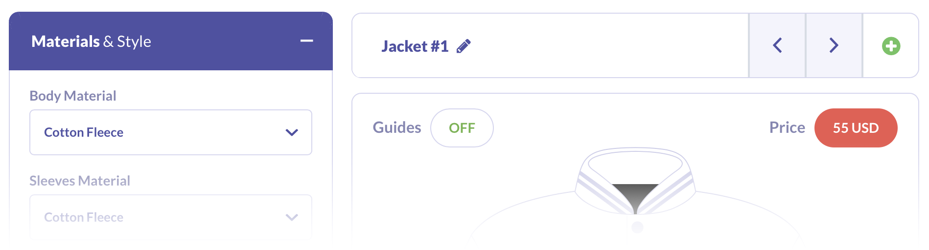 Customize varsity jacket for group team
